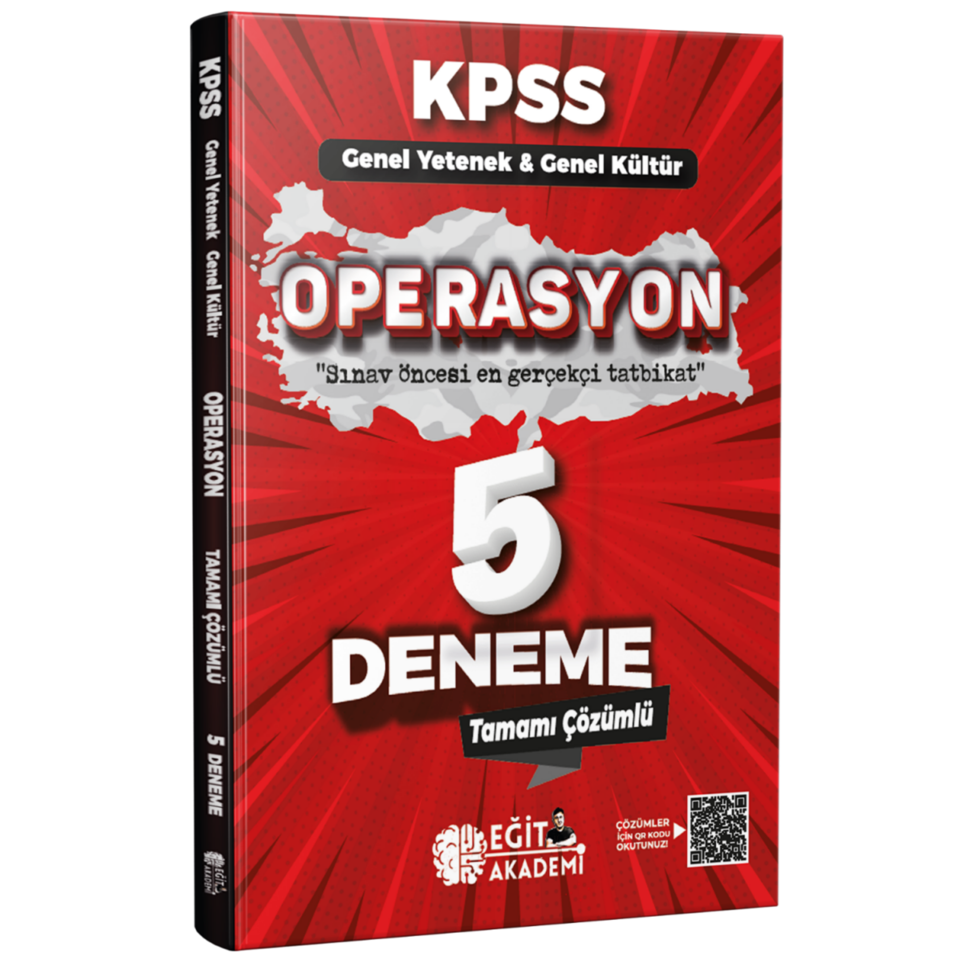 KPSS Genel Kültür Genel Yetenek Operasyon 5 Deneme Video Çözümlü Eğit Akademi