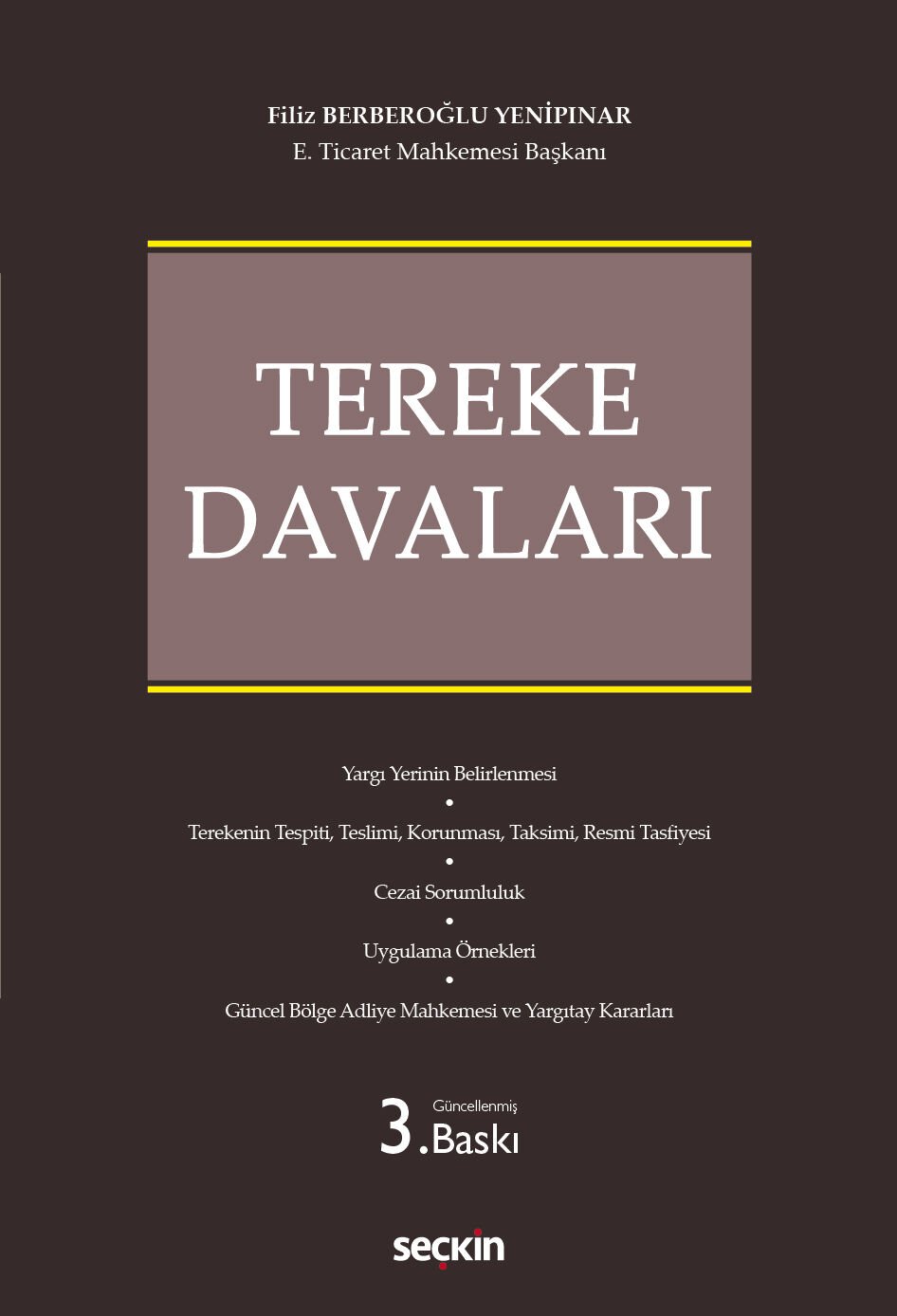 Tereke Davaları Seçkin Yayıncılık