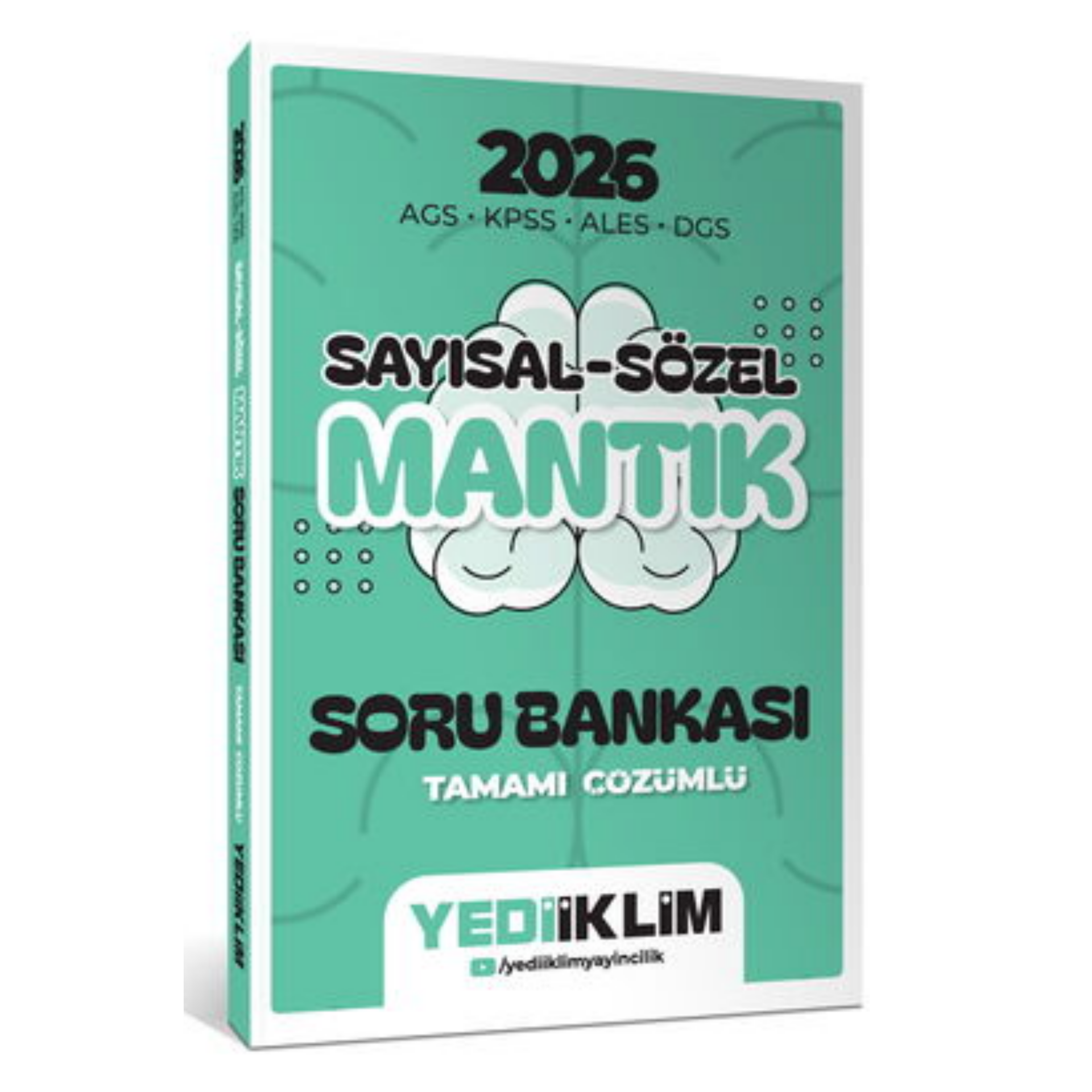 2026 AGS KPSS ALES DGS Sayısal Sözel Mantık Tamamı Çözümlü Soru Bankası Yediiklim Yayınları