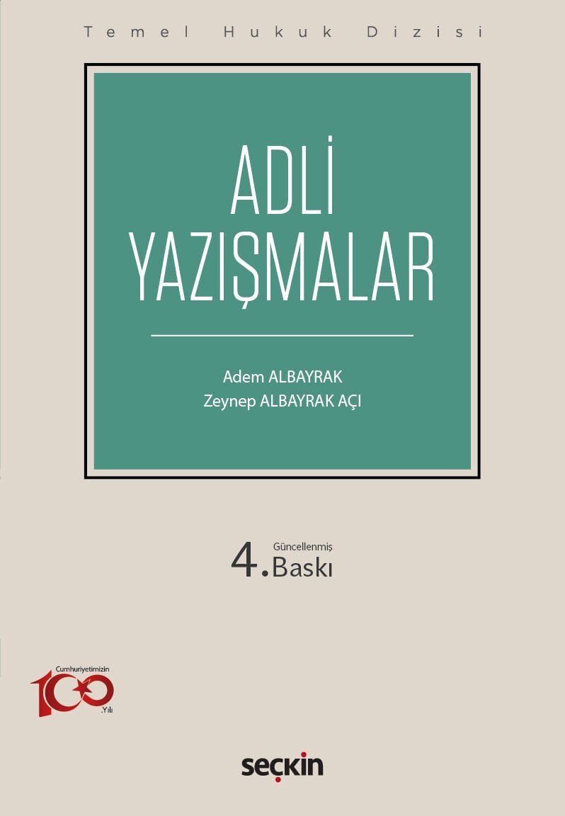 Adli Yazışmalar (THD) Seçkin Yayıncılık