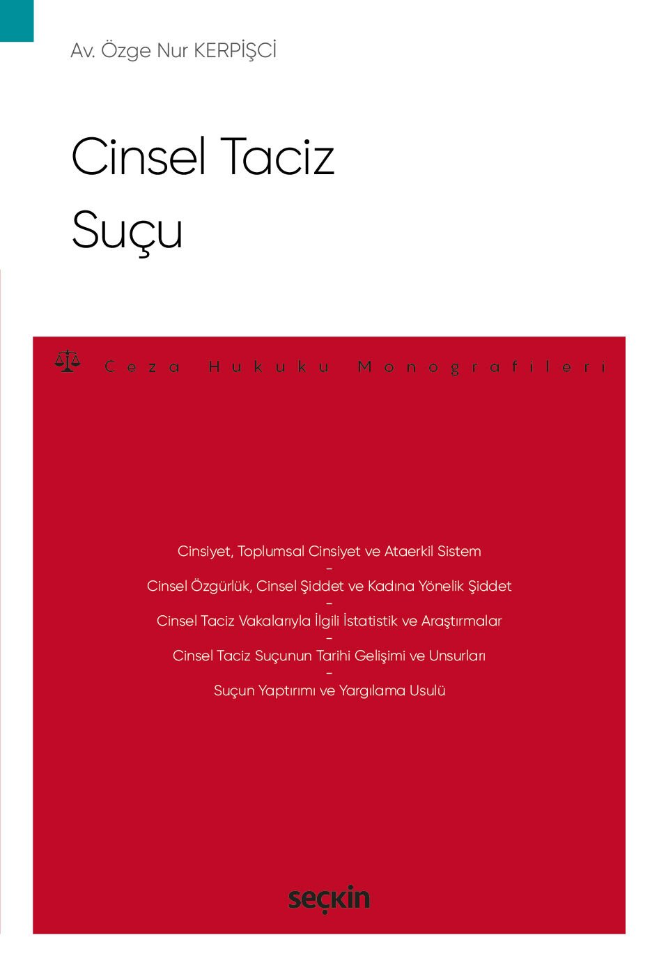 Cinsel Taciz Suçu Seçkin Yayıncılık