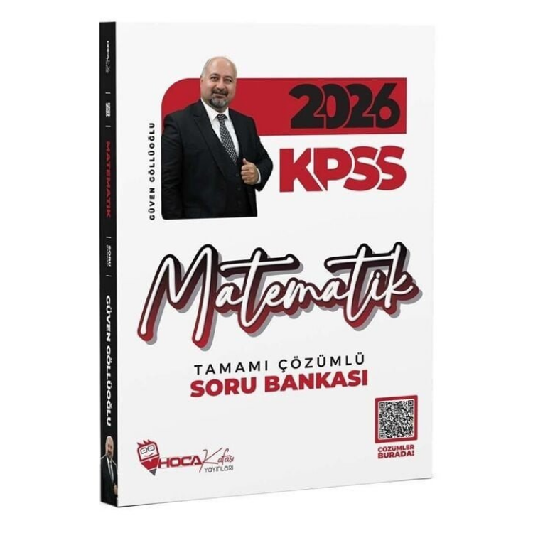 2026 KPSS Matematik Soru Bankası Çözümlü - Güven Göllüoğlu Hoca Kafası Yayınları