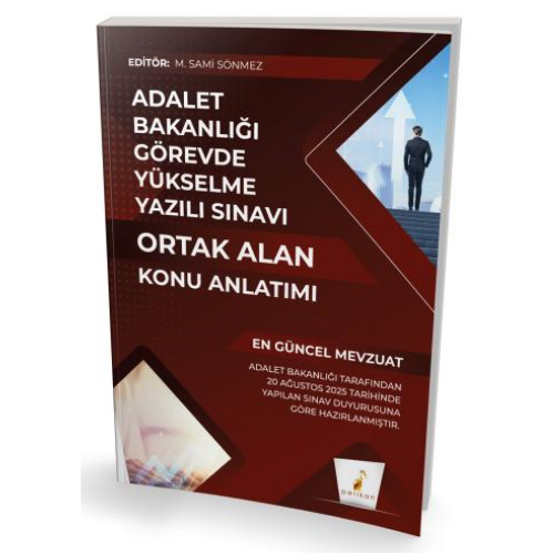 GYS Adalet Bakanlığı Görevde Yükselme Yazılı Sınavı Ortak Alan Konu Anlatımı Pelikan Yayınevi