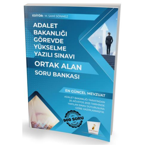 GYS Adalet Bakanlığı Görevde Yükselme Yazılı Sınavı Ortak Alan Soru Bankası Pelikan Yayınevi