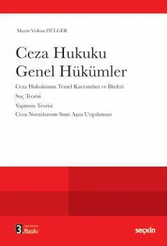 Ceza Hukuku Genel Hükümler Seçkin Yayıncılık