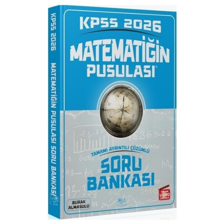 2026 KPSS Matematik Matematiğin Pusulası Soru Bankası Çözümlü CBA Yayınları