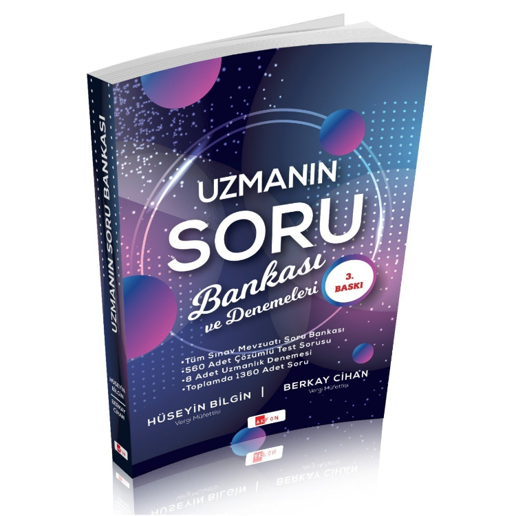 Uzmanın Soru Bankası Çözümlü Berkay CİHAN, Hüseyin BİLGİN 2025 Akfon Yayınları