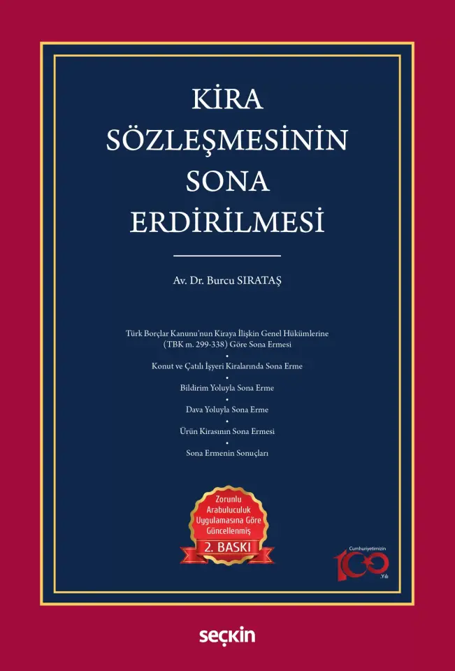 Kira Sözleşmesinin Sona Erdirilmesi Seçkin Yayıncılık