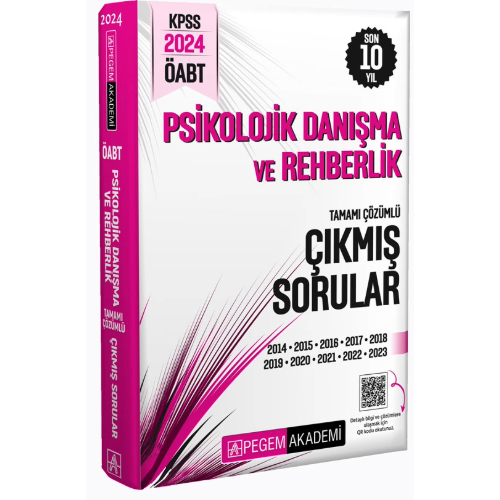 2024 KPSS ÖABT Psikolojik Danışma ve Rehberlik Tamamı Çözümlü Çıkmış Sorular