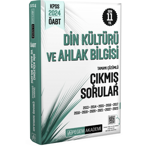 2024 KPSS ÖABT Din Kültürü ve Ahlak Bilgisi Tamamı Çözümlü Çıkmış Sorular