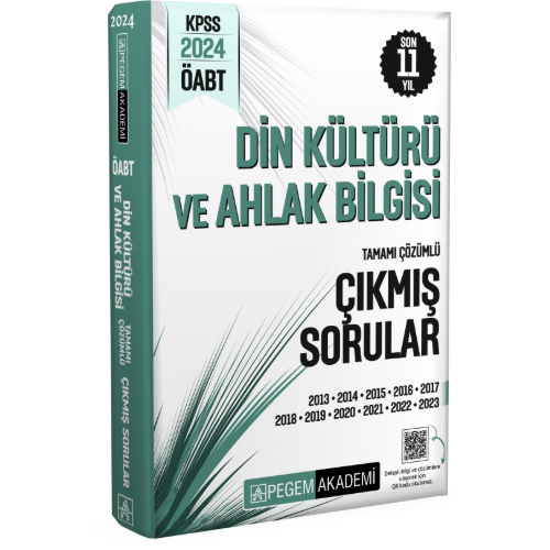 2024 KPSS ÖABT Din Kültürü ve Ahlak Bilgisi Tamamı Çözümlü Çıkmış Sorular
