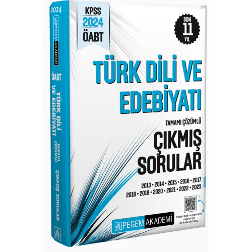 2024 KPSS ÖABT Türk Dili ve Edebiyatı Öğretmenliği Tamamı Çözümlü Çıkmış Sorular