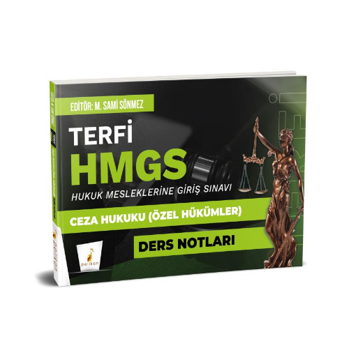 Terfi HMGS Ceza Hukuku Özel Hükümler Ders Notları-Pelikan Yayınevi