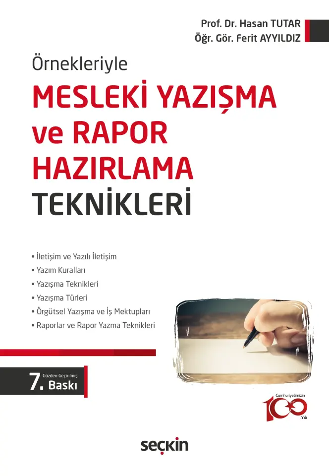 Mesleki Yazışma ve Rapor Hazırlama Teknikleri Seçkin Yayıncılık