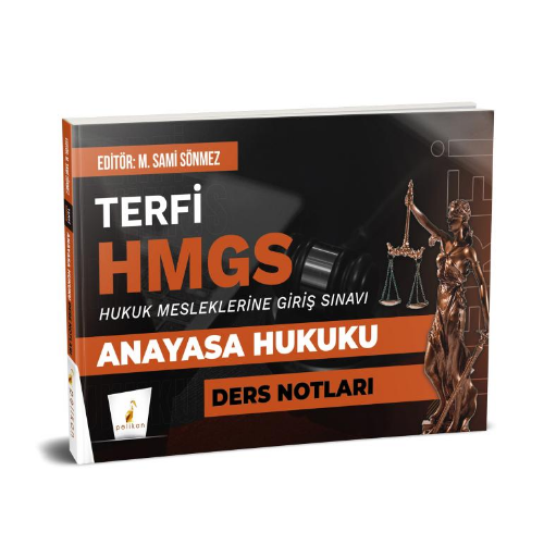 Terfi HMGS Anayasa Hukuku Ders Notları- Pelikan Yayınevi