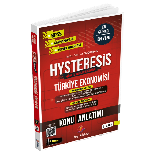 Hysteresis Türkiye Ekonomisi Güncel Veriler 2025 Tufan Samet Özdurak Dizgi Kitap Yayınları