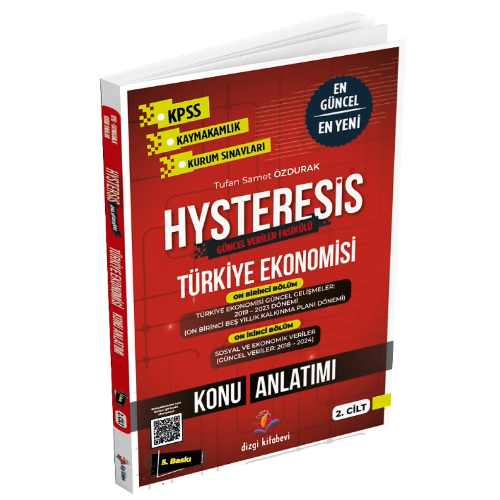 Hysteresis Türkiye Ekonomisi Güncel Veriler 2025 Tufan Samet Özdurak Dizgi Kitap Yayınları