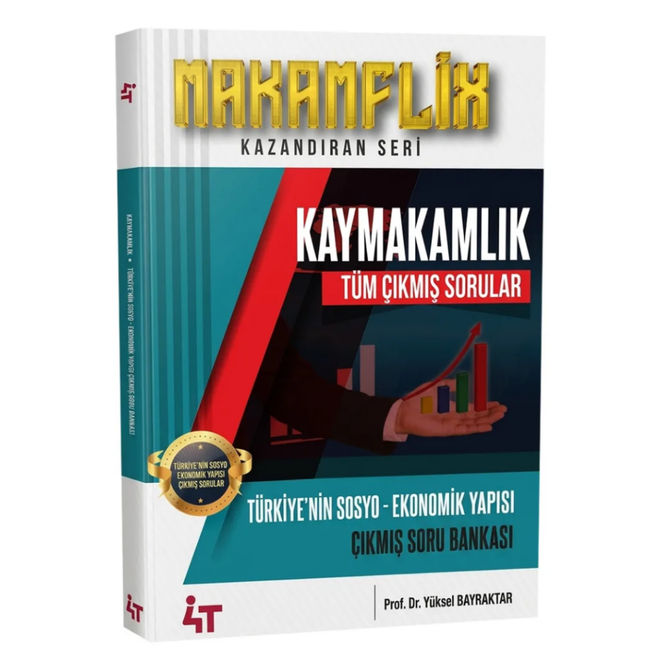 Kaymakamlık Türkiye’nin Sosyo-Ekonomik Yapısı Çıkmış Sorular- 4T Yayınları
