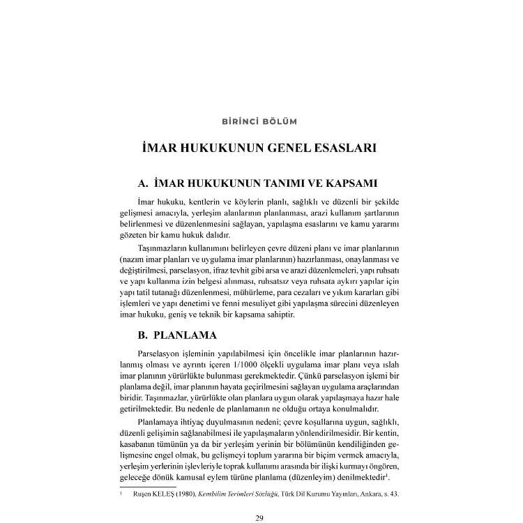 İmar Hukukunda Arazi ve Arsa Düzenleme İşlemleri Parselasyon Monopol Yayınları