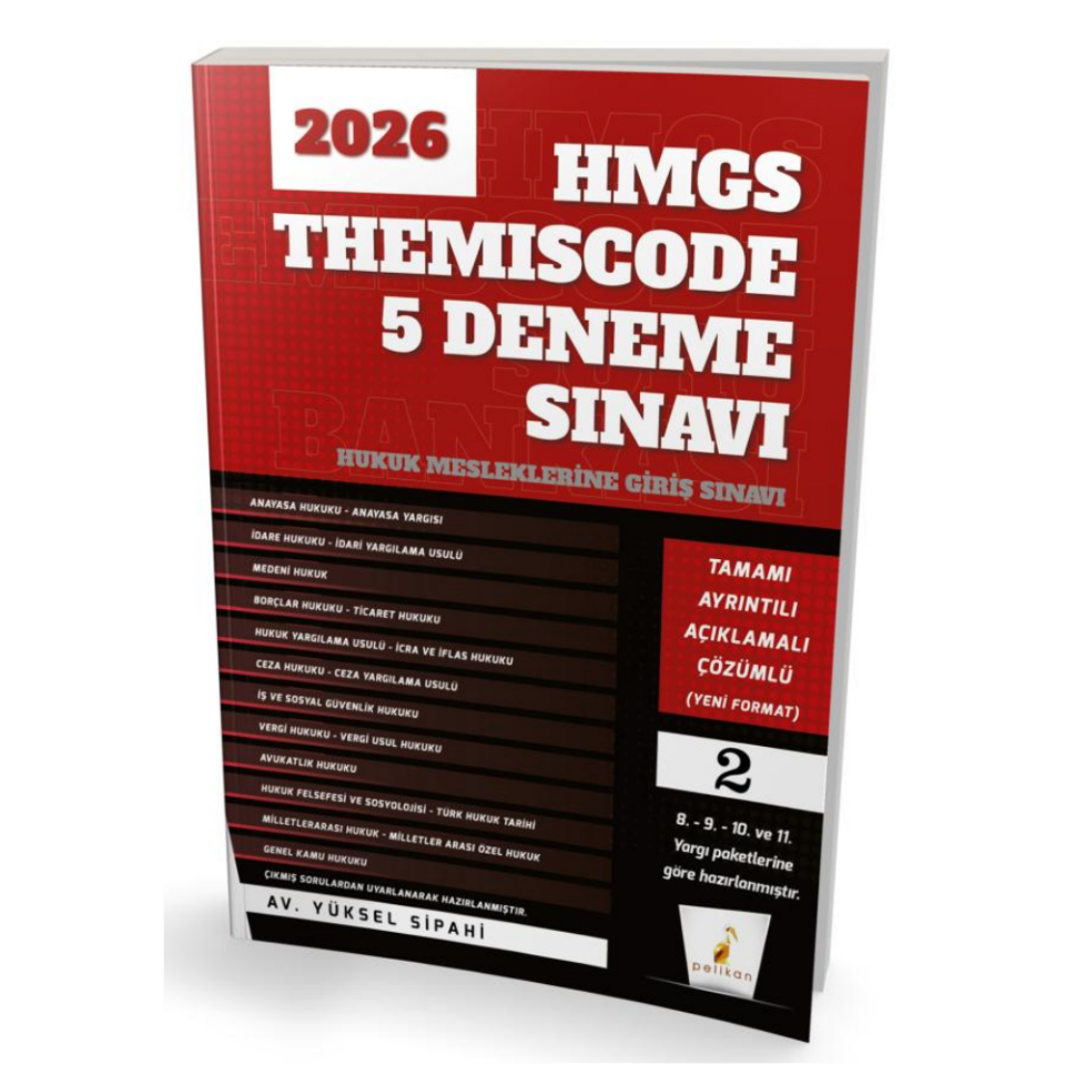 HMGS Themiscode 5 Deneme Sınavı- Pelikan Yayınevi