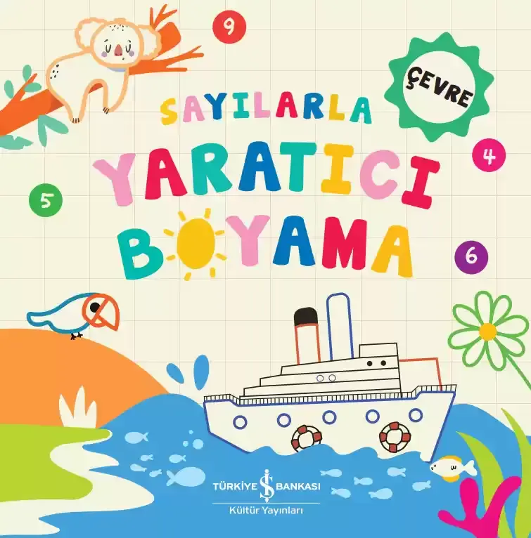 Sayılarla Yaratıcı Boyama - Çevre İş Bankası Kültür Yayınları