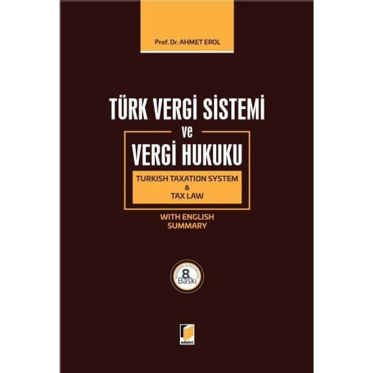 Türk Vergi Sistemi ve Vergi Hukuku Adalet Yayınevi