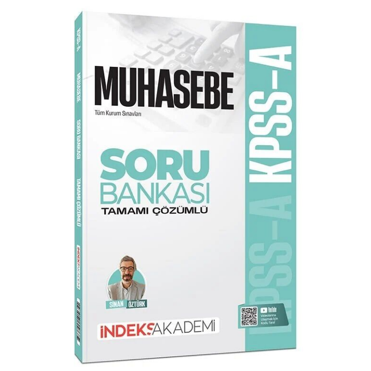 KPSS A Grubu Muhasebe Soru Bankası Çözümlü - Sinan Öztürk İndeks Akademi Yayıncılık