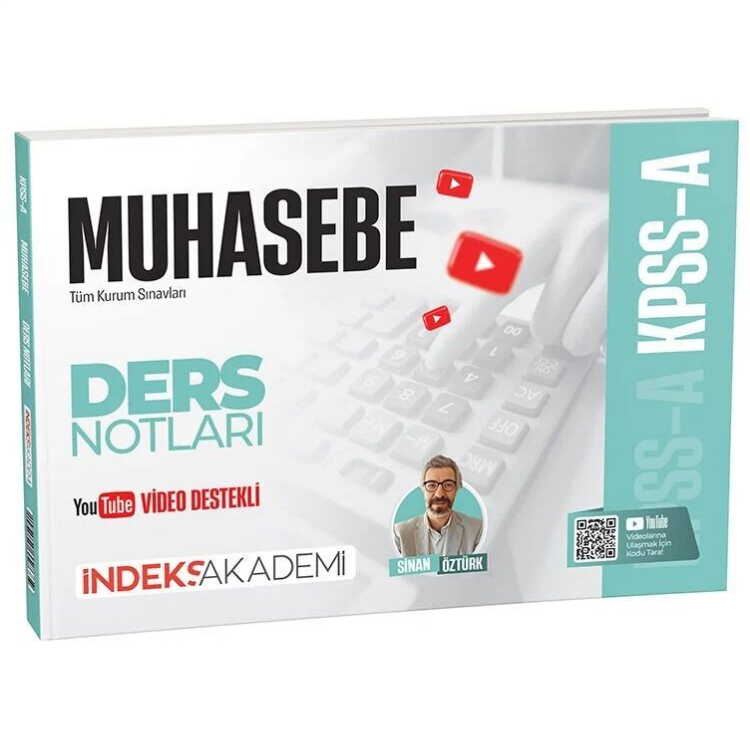 KPSS A Grubu Muhasebe Video Ders Notları - Sinan Öztürk İndeks Akademi Yayıncılık