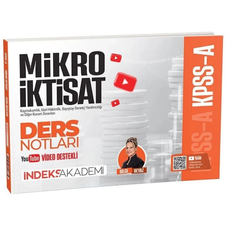 KPSS A Grubu Mikro İktisat Video Ders Notları - Bilge Beyaz İndeks Akademi Yayıncılık