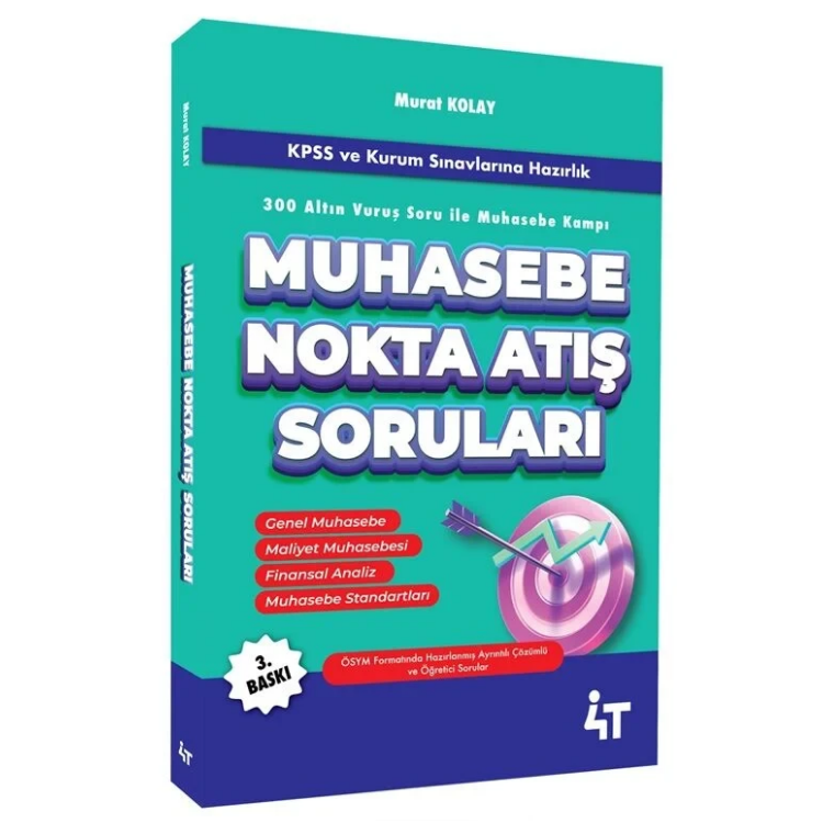 Muhasebe Nokta Atış Soruları 3.Baskı 4T Yayınevi