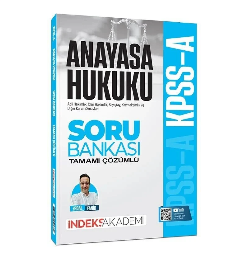 2026 KPSS A Grubu Anayasa Hukuku Soru Bankası Çözümlü - Erdal Fanid İndeks Akademi Yayıncılık