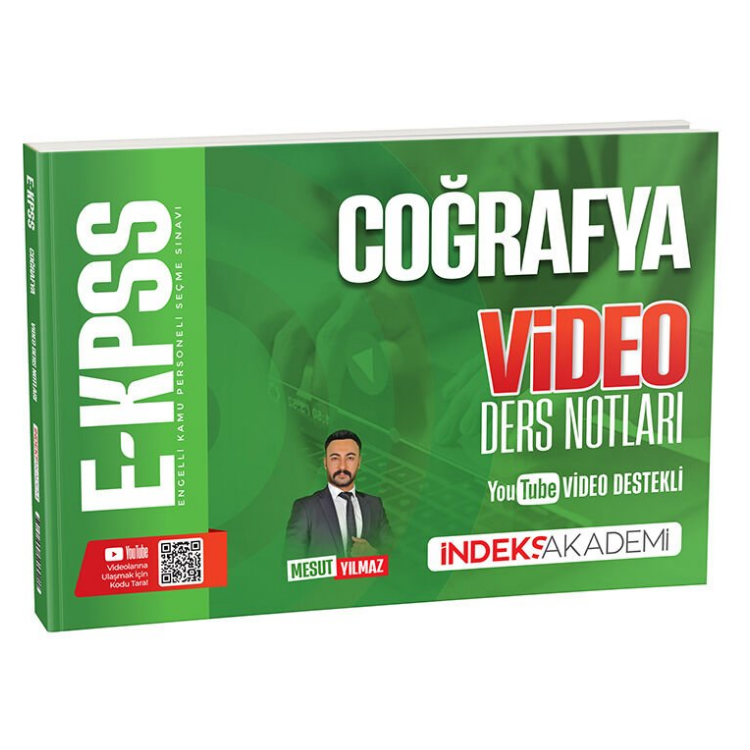 2026 EKPSS Coğrafya Video Ders Notları - Mesut Yılmaz İndeks Akademi Yayıncılık