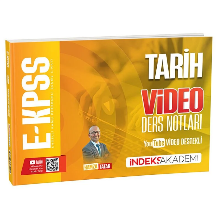 2026 EKPSS Tarih Video Ders Notları - Hamza Tatar İndeks Akademi Yayıncılık