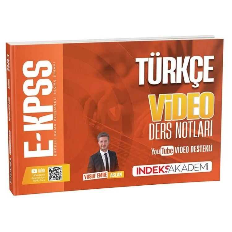 2026 EKPSS Türkçe Video Ders Notları - Yusuf Emre Aslan İndeks Akademi Yayıncılık