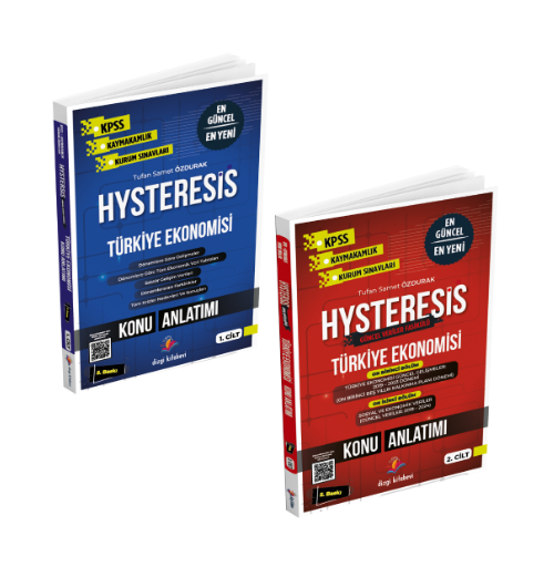2025 Hysteresis Türkiye Ekonomisi Konu Anlatımı Güncellenmiş 5.Baskı Tufan Samet Özdurak﻿- Dizgi Kitap Yayınları