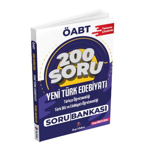 2026 MEB AGS ÖABT 200 Soruda Yeni Türk Edebiyatı Tamamı Çözümlü Soru Bankası İlkay Gökçen Günel- Dizgi Kitap Yayınları