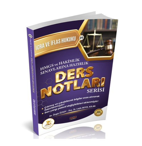 HUKAL HMGS-HAKİMLİK İcra ve İflas Hukuku Ders Notları Savaş Yayınları 2026