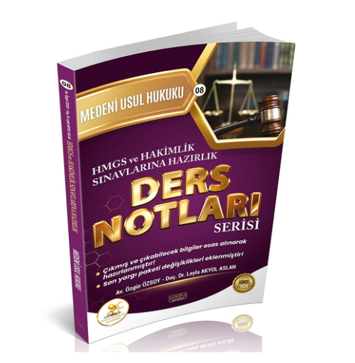 HUKAL HMGS-HAKİMLİK Medeni Usul Hukuku Ders Notları Savaş Yayınları 2026
