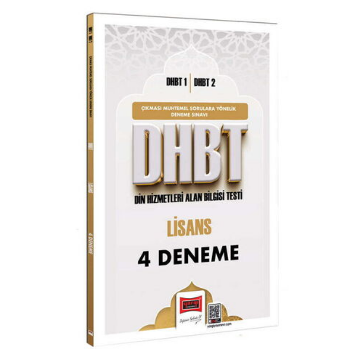 DHBT 1 - DHBT 2 Lisans 4 Deneme Sınavı-Yargı Yayınları