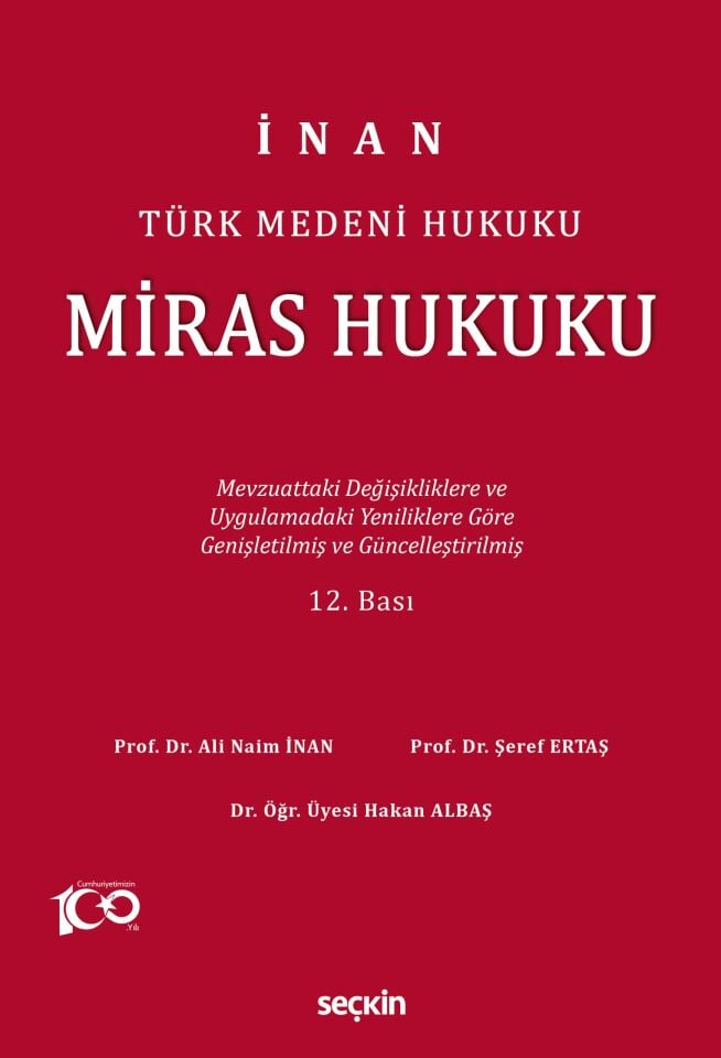 Miras Hukuku  Seçkin Yayıncılık