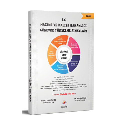 T.C. Hazine ve Maliye Bakanlığı Görevde Yükselme Sınavları Çözümlü Soru Bankası Dizgi Kitap Yayınları