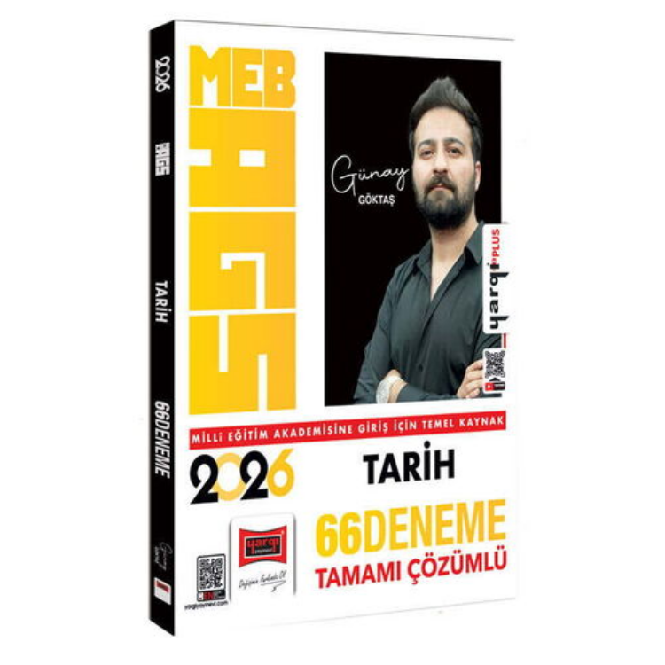 2026 MEB-AGS Tarih Tamamı Çözümlü 66 Deneme-Yargı Yayınları