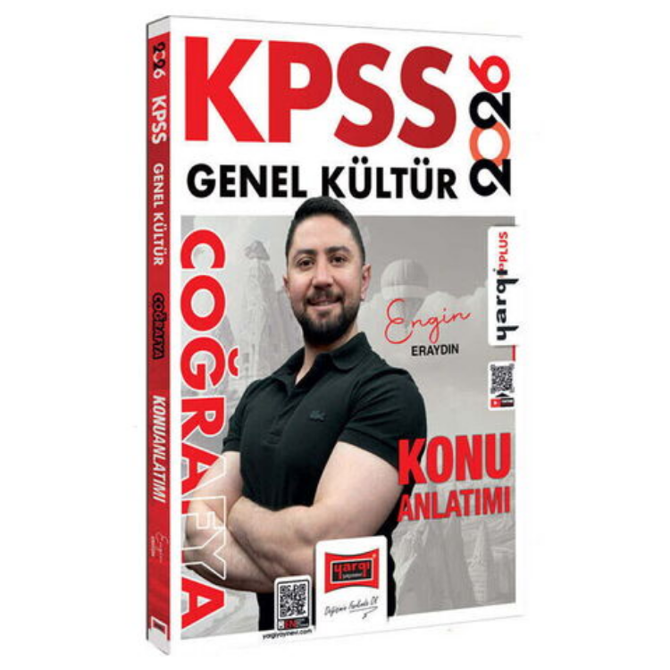 2026 KPSS Genel Kültür Coğrafya Konu Anlatımı (Engin Eraydın)-Yargı Yayınları
