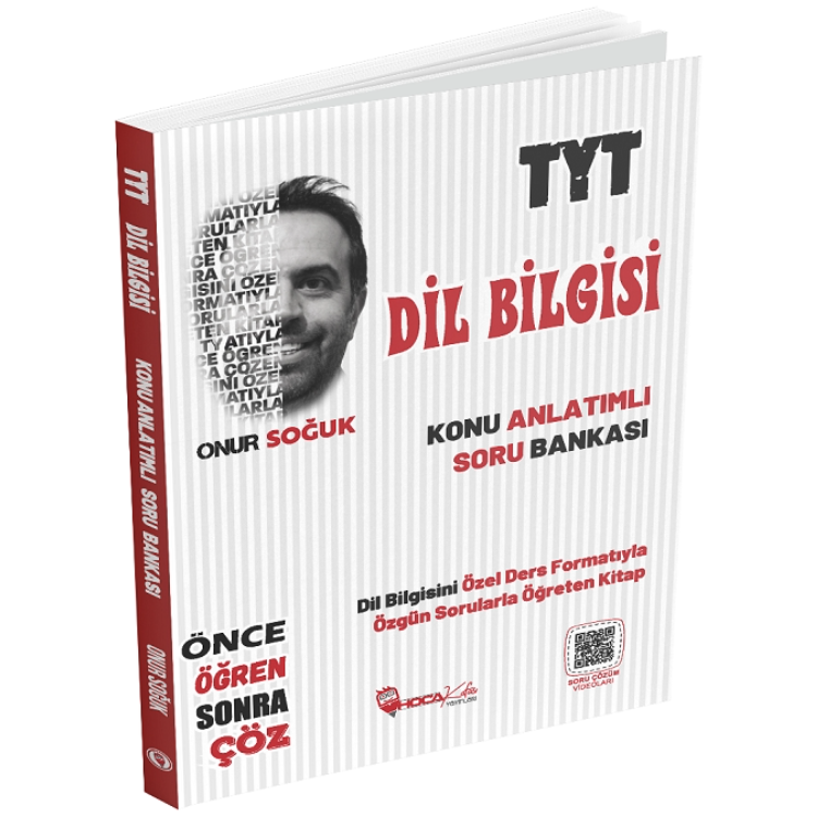 Hoca Kafası YKS TYT Dil Bilgisi Konu Anlatımlı Soru Bankası Çözümlü - Onur Soğuk Hoca Kafası Yayınları