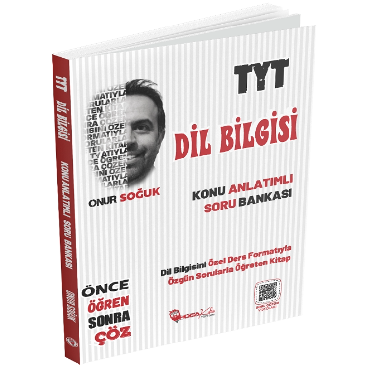 Hoca Kafası YKS TYT Dil Bilgisi Konu Anlatımlı Soru Bankası Çözümlü - Onur Soğuk Hoca Kafası Yayınları