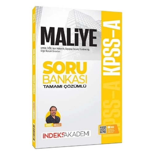 KPSS A Grubu Maliye Soru Bankası Çözümlü - Murat Güzelli İndeks Akademi Yayıncılık