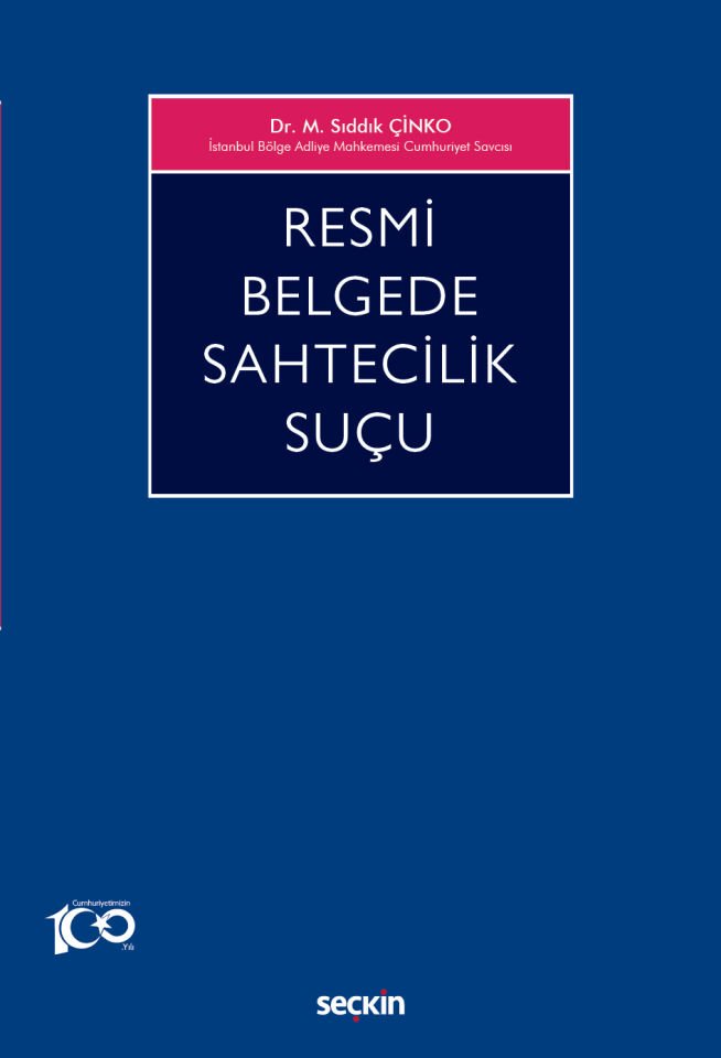Resmi Belgede Sahtecilik Suçu Seçkin Yayıncılık