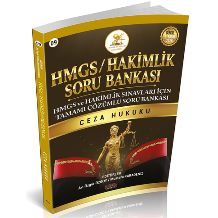 HUKAL HMGS-HAKİMLİK Ceza Hukuku Soru Bankası Savaş Yayınları 2026