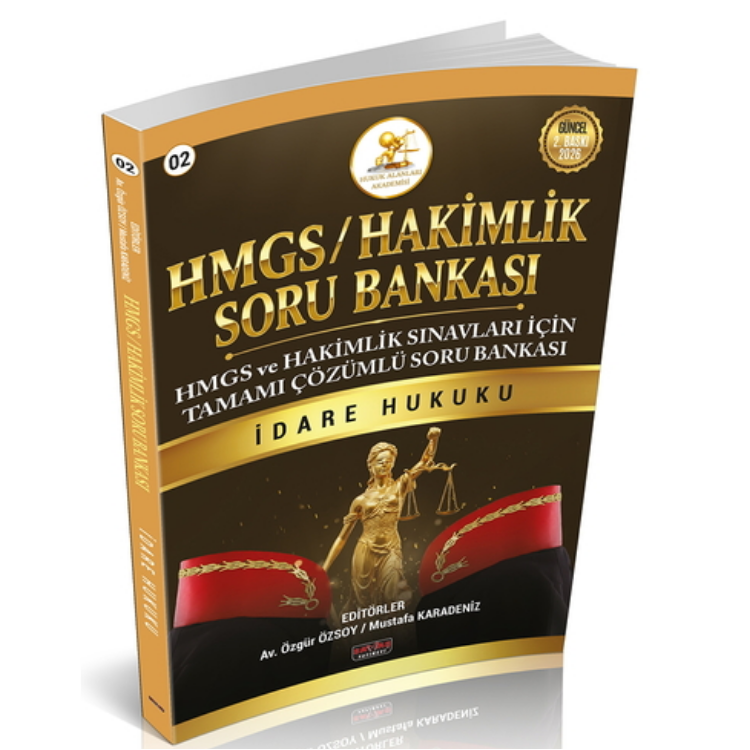 HUKAL HMGS-HAKİMLİK İdare Hukuku Soru Bankası Savaş Yayınları 2026