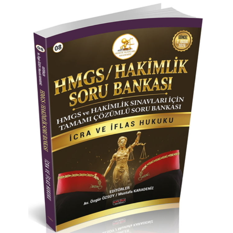 HUKAL HMGS-HAKİMLİK İcra ve İflas Hukuku Soru Bankası Savaş Yayınları 2026